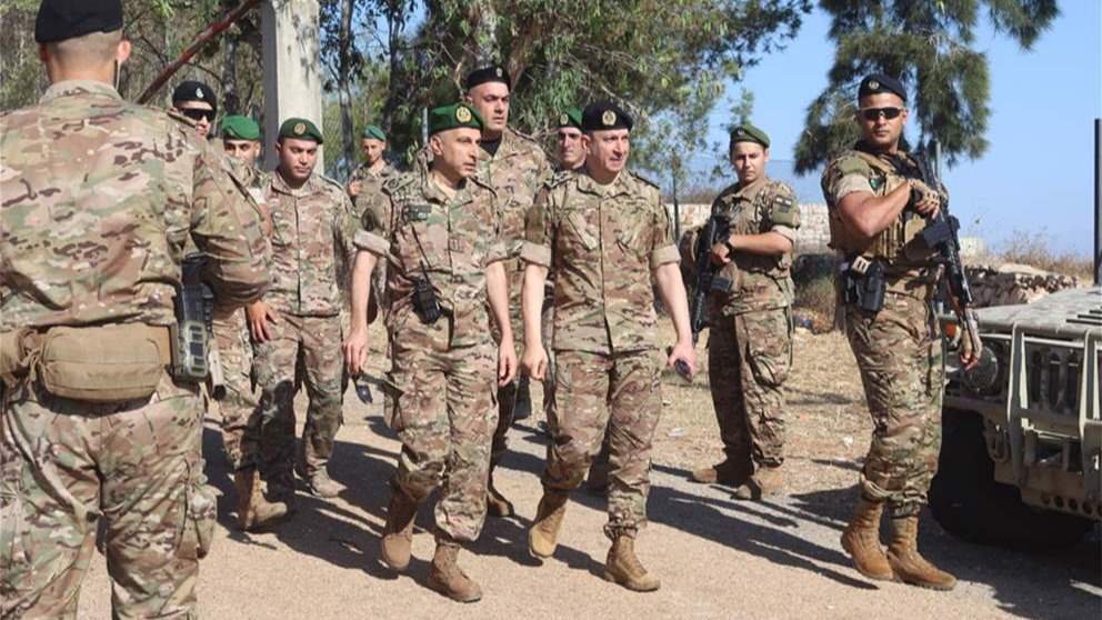 هيكل تفقد الوحدات العسكرية المنتشرة في زوطر الغربية
