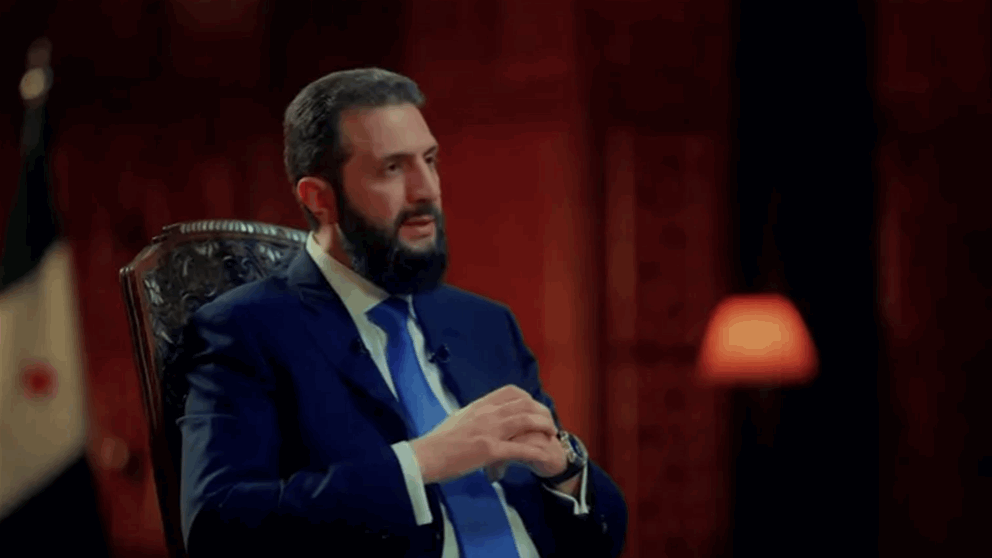 الشرع يتخوف من انفجار الوضع في لبنان: السلاح خارج سلطة الدولة يهدّد المنطقة