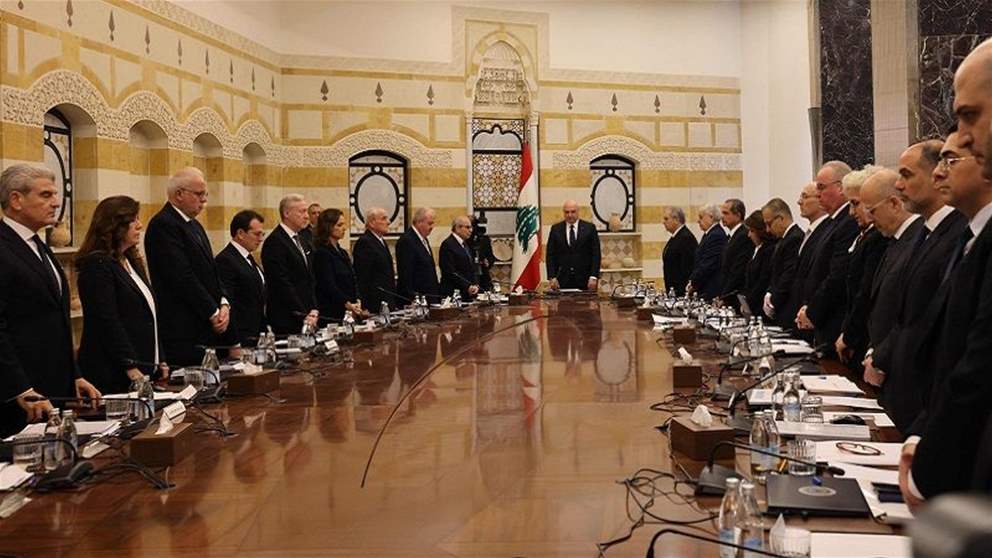 جلسة لمجلس الوزراء الجمعة في بعبدا... إليكم بنودها