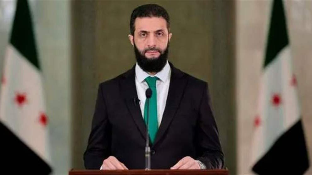 الرئاسة السورية: الشرع يبحث مع مستشار الأمن القومي البريطاني التطورات الإقليمية والدولية
