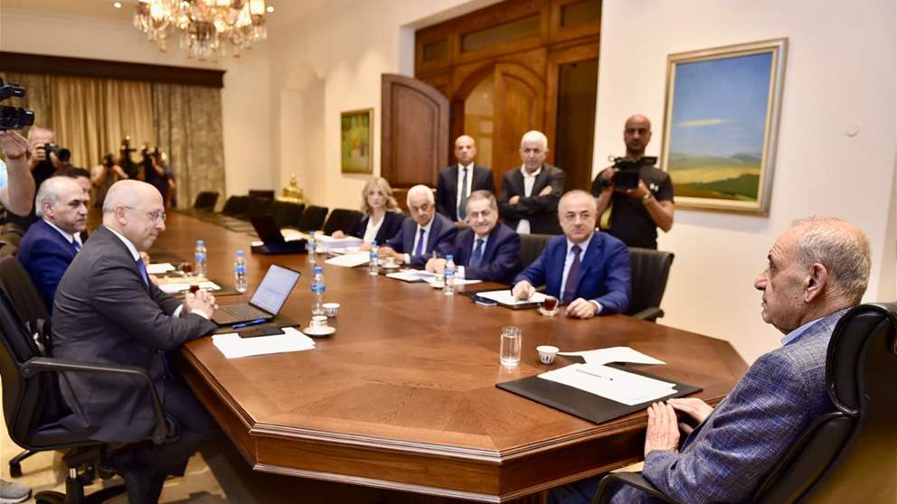 اجتماع هيئة المجلس في عينة التينة.. التفاصيل مع مراسل الجديد