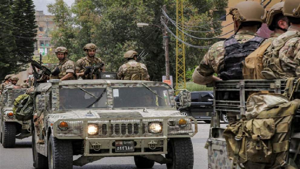 من زحلة إلى عكار وصيدا وكسروان.. الجيش يوقف 142 شخصًا