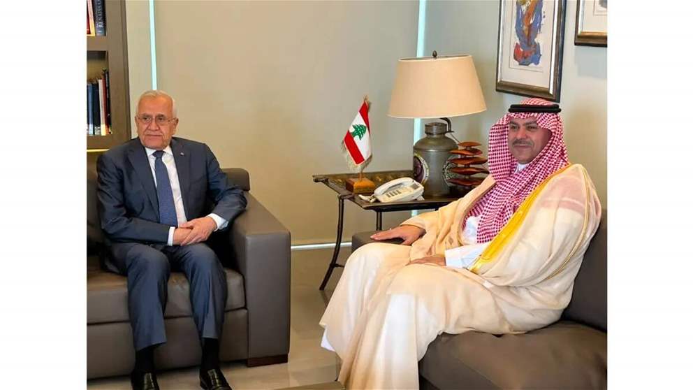 سليمان يؤكد للسفير السعودي دور المملكة في دعم استقرار لبنان