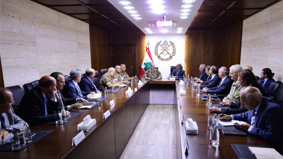 هيكل يستقبل رئيس مجموعة العمل الأميركية من أجل لبنان وبحث معه آخر المستجدات