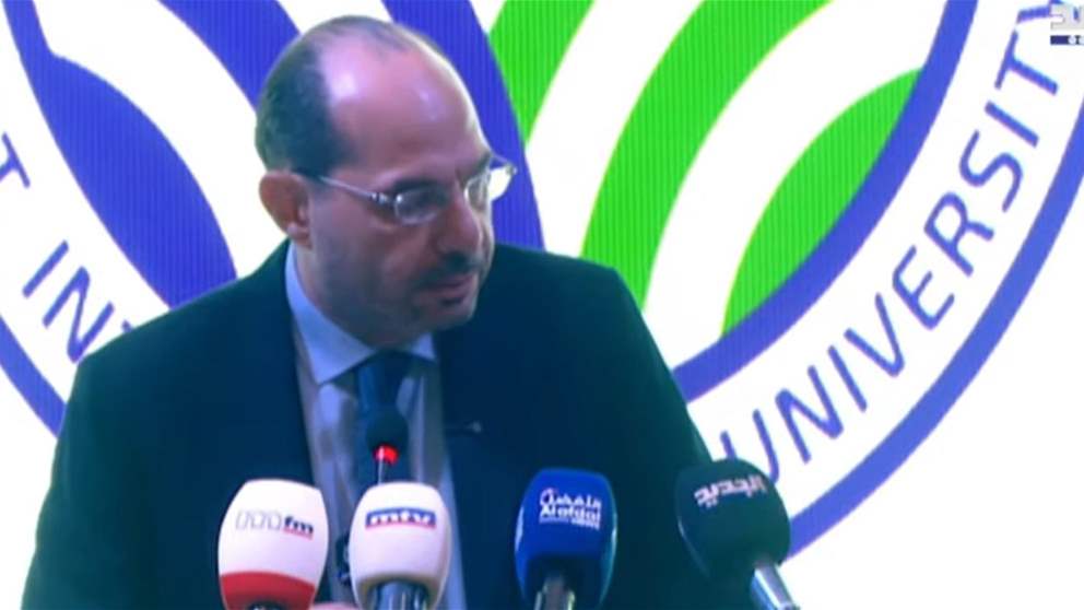 كلمة النائب حسن مراد خلال حفل تخريج طلاب جامعة الشرق في طرابلس