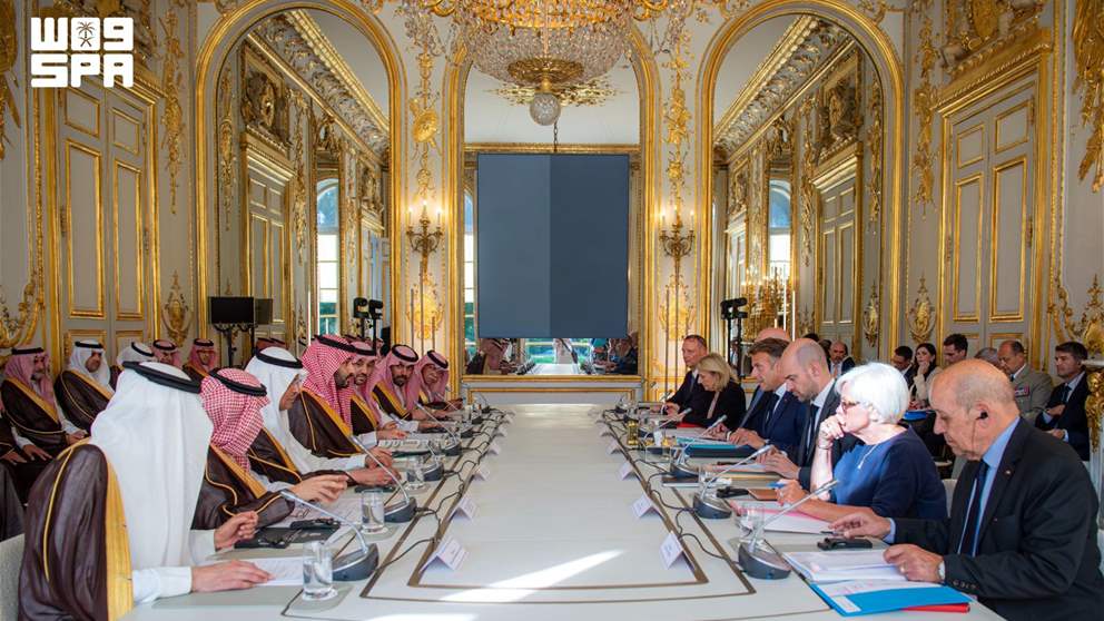 ولي العهد السعودي والرئيس الفرنسي يرأسان الاجتماع الأول لمجلس الشراكة الإستراتيجي بين البلدين