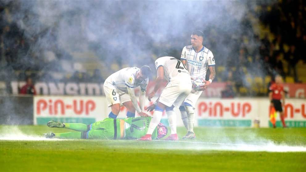 فيديو – لحظات مرعبة عاشها حارس مرمى 