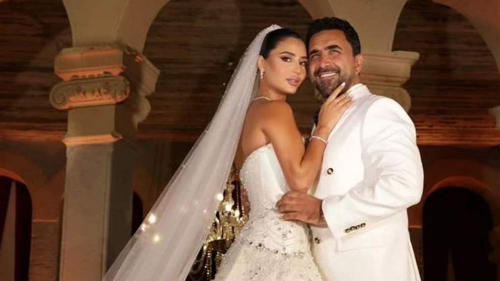 ملحم زين وهادي خليل يشــ ــعلان أجواء زفاف نادر الأتات بالغناء