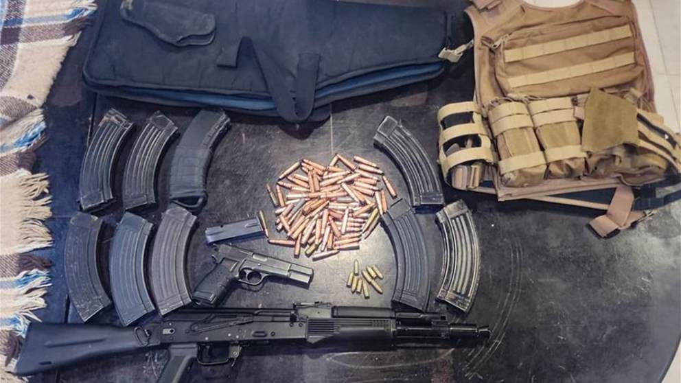 الجيش يوقف 118 شخصًا في مناطق مختلفة.. أسلحة وتسلل وإطلاق نار
