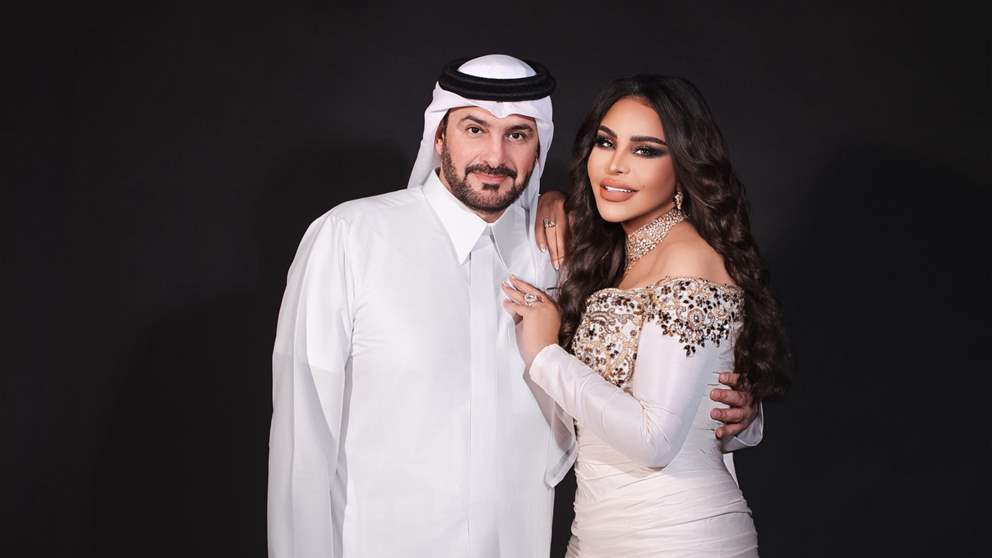 زوج أحلام في دمشق .. استقبال لافت لـ مبارك الهاجري بالخيل والسجادة الحمراء