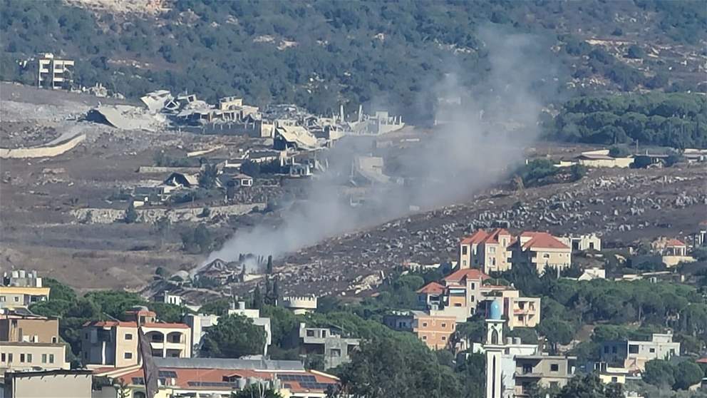 مراسل الجديد: قصف مدفعي مركز على بلدة النبطية الفوقا