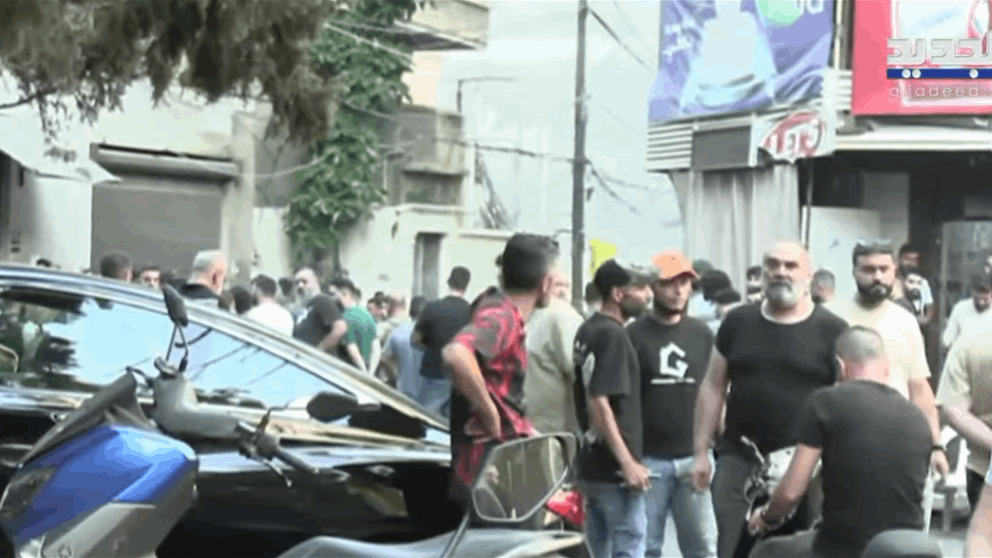 قتيل وجرحى في برج أبو حيدر.. مراسل الجديد ينقل المشهد