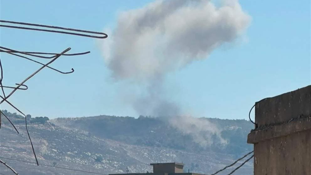 مراسل الجديد: غارة ثانية على محيط تلة الدبشة عند أطراف النبطية الفوقا