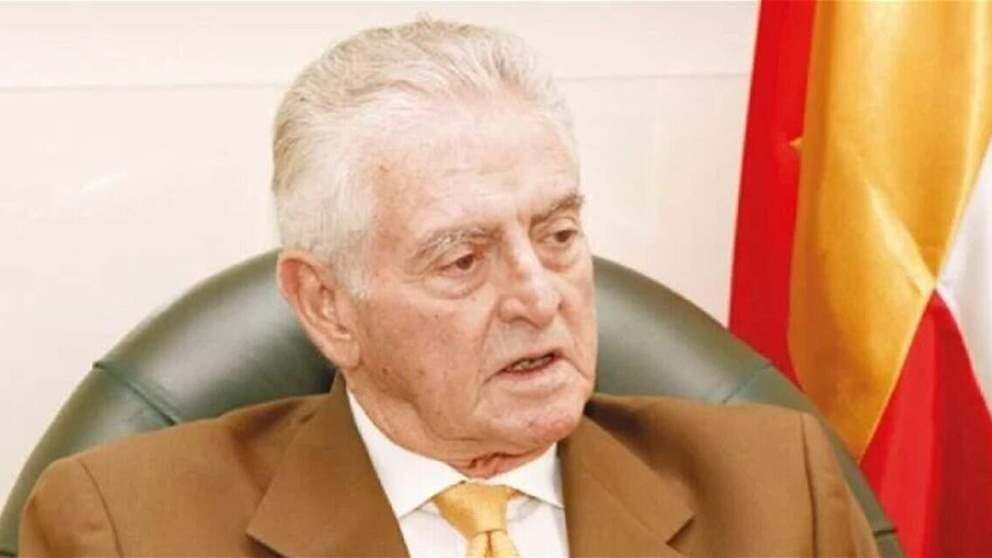وفاة النائب السابق دوري شمعون