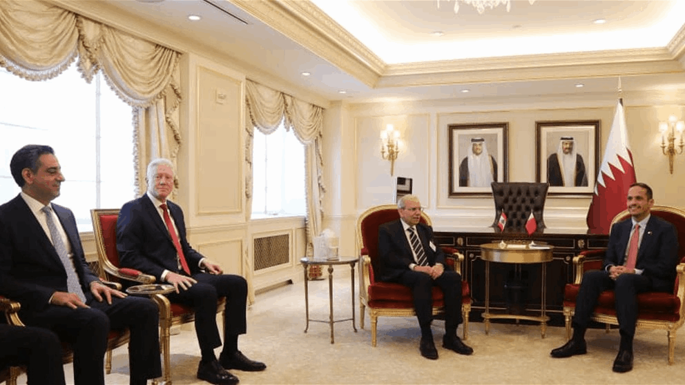 الرئيس سلام يلتقي رئيس مجلس الوزراء ووزير الخارجية القطري الشيخ محمد بن عبد الرحمن بن جاسم آل ثاني
