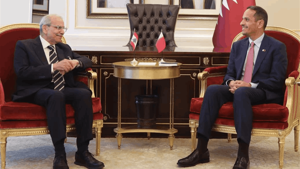 سلام يبحث مع نظيره القطري دعم الجيش وقطاعَي الطاقة والكهرباء