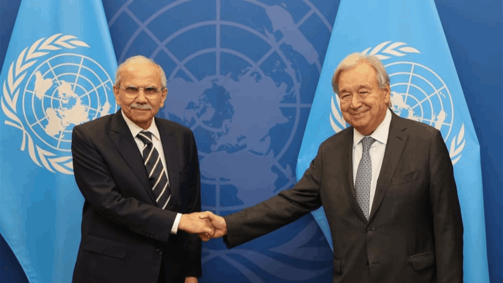 الرئيس سلام التقى الأمين العام للأمم المتحدة أنطونيو غوتيريش في مقر الأمم المتحدة في نيويورك بحضور وزير الخارجية يوسف رجي ومندوب لبنان الدائم لدى الأمم المتحدة السفير أحمد عرفة