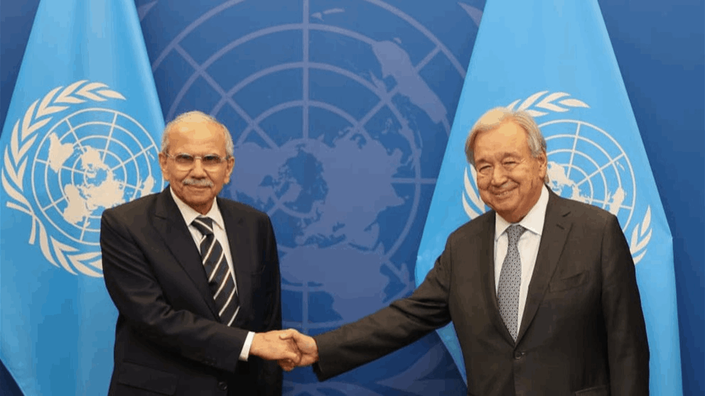 دعم النازحين والتعافي على طاولة سلام وغوتيريش
