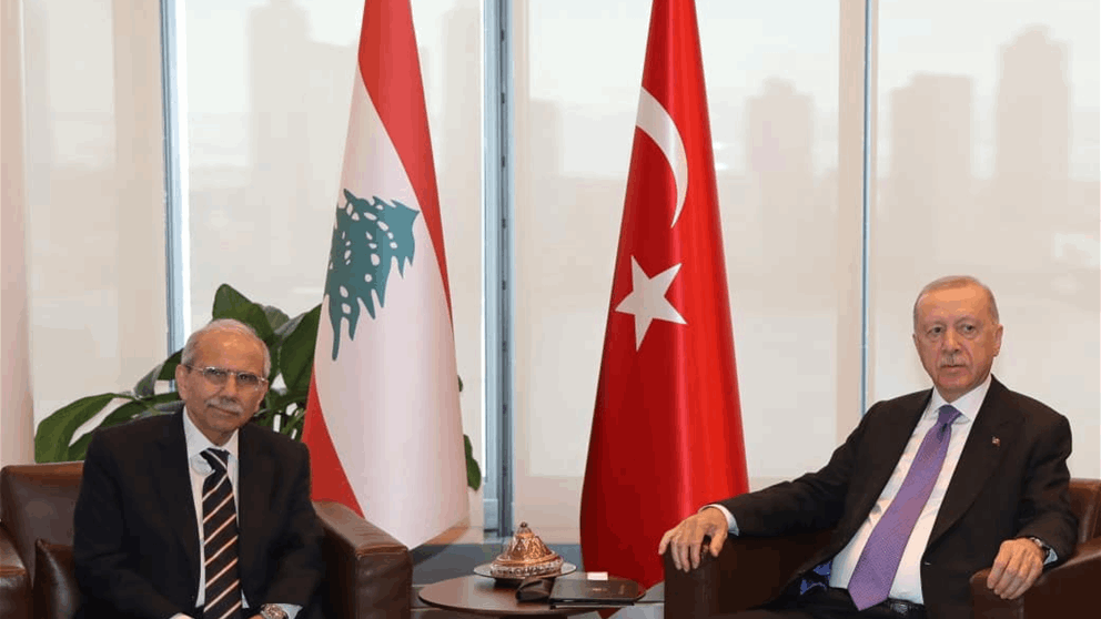 الرئيس سلام يبحث مع الرئيس التركي تطورات لبنان والمنطقة والجهود لخفض التصعيد وتعزيز الاستقرار