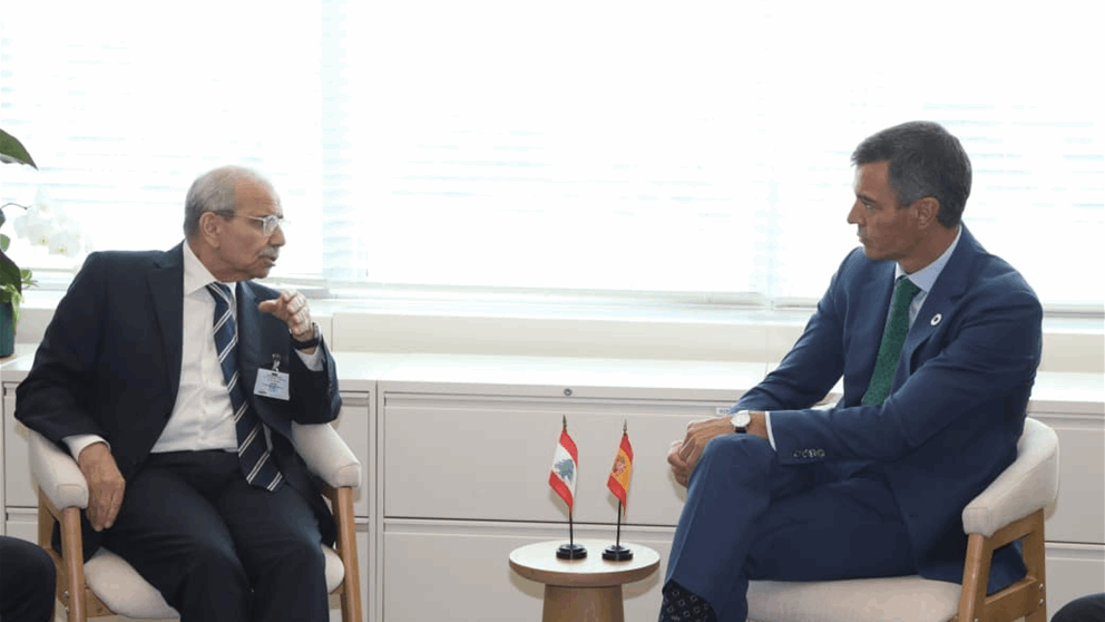 الرئيس سلام التقى نظيره الإسباني في نيويورك على هامش أعمال الجمعية العامة للأمم المتحدة