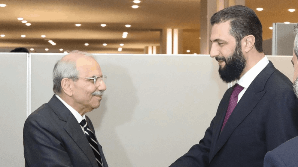 سلام يلتقي الشرع في نيويورك