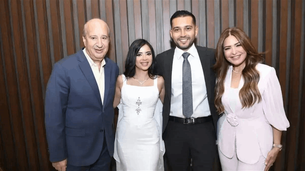 صابرين تحتفل بعقد قران نجلها نور وسط أجواء عائلية