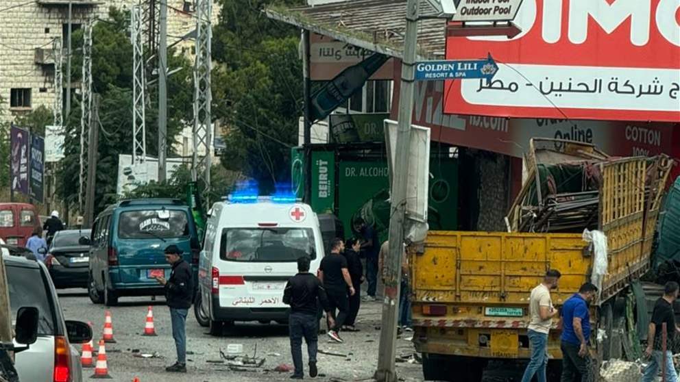 بالفيديو.. حادث سير مروّع في عاليه