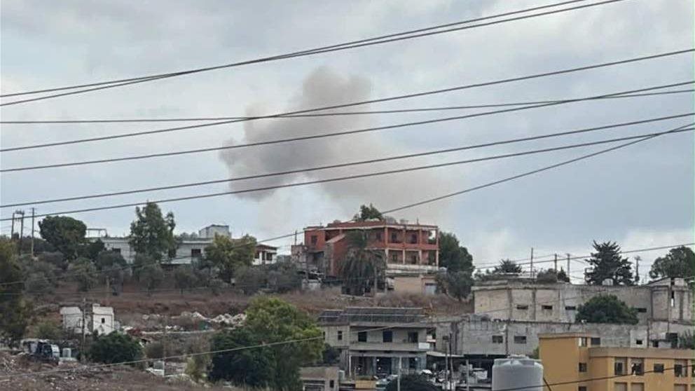 مراسل الجديد: غارة من الطيران الحربي الاسرائيلي استهدفت محيط المدينة الكشفية عند أطراف زوطر الشرقية