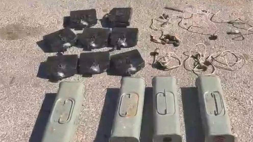 بالصور - شحنة متفجرات نحو لبنان.. والمهربون يفرّون إلى سوريا