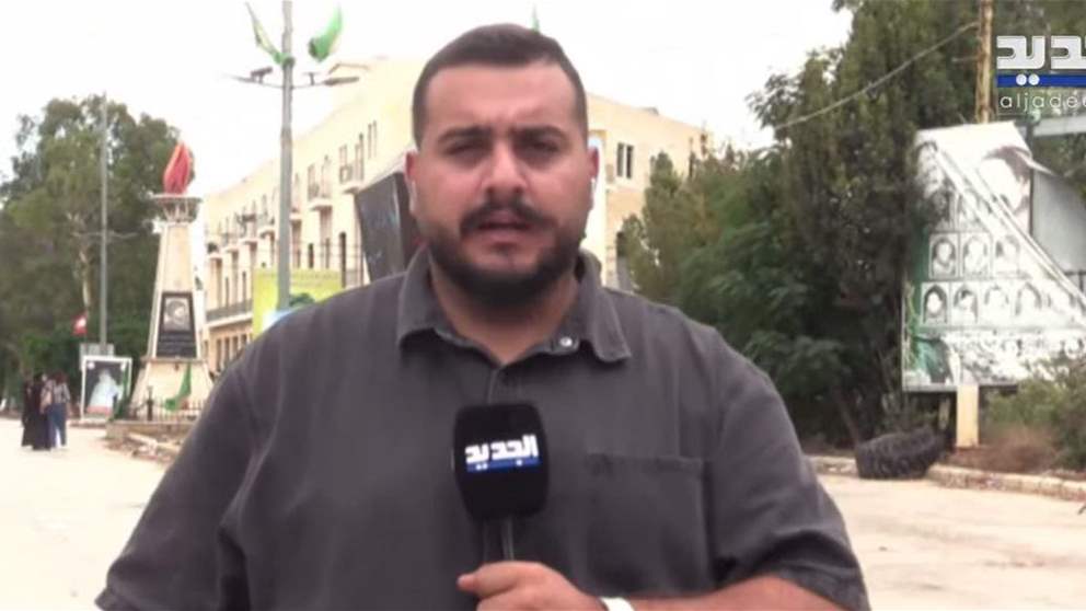 من مدخل النبطية الفوقا.. مراسل "الجديد" يواكب دخول عدد من الأهالي إلى البلدة