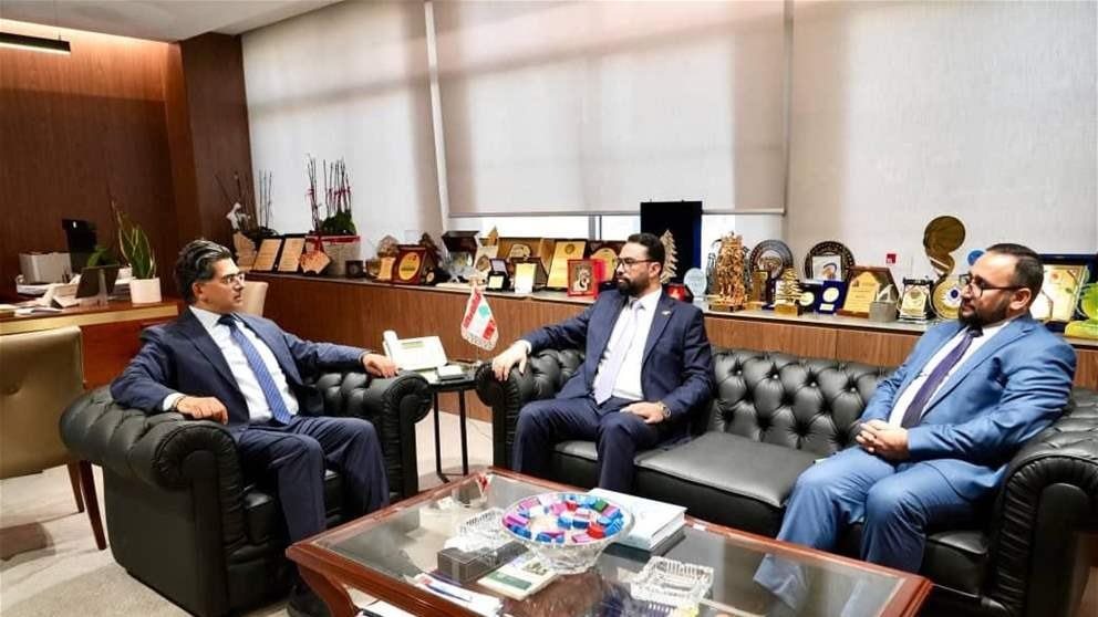 الهزاع ومرقص يبحثان تعزيز التعاون الإعلامي