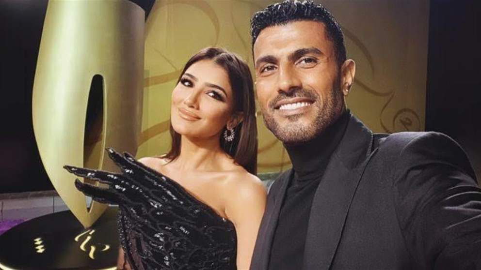 محمد سامي يوجّه رسالة رومانسية إلى مي عمر ويصفها بـ«النعمة التي ترهق»