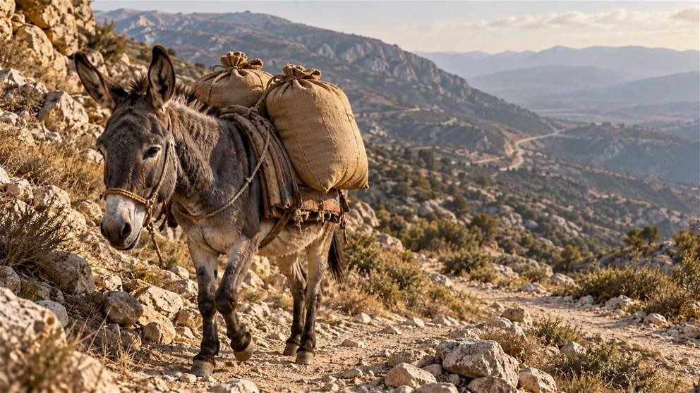 "حمار" يهرب أسلحة بين لبنان وسوريا!