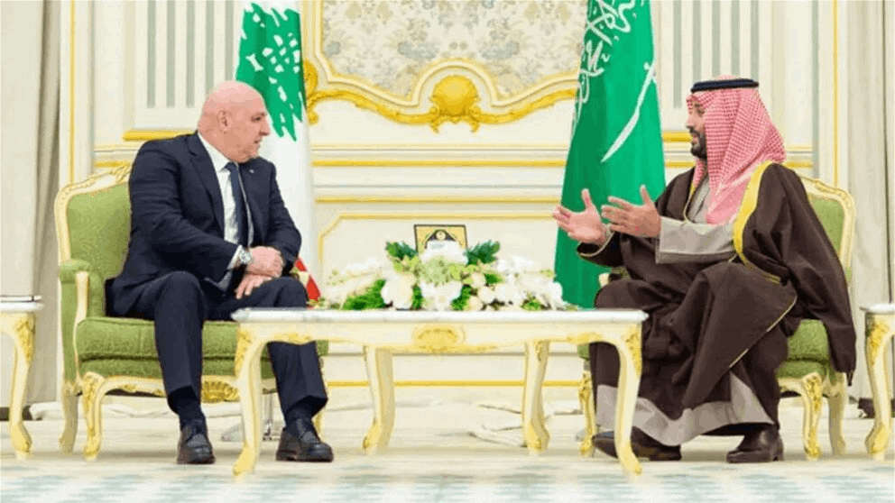 عون يتصل بولي العهد السعودي الأمير محمد بن سلمان ويدين الاعتداءات على المملكة