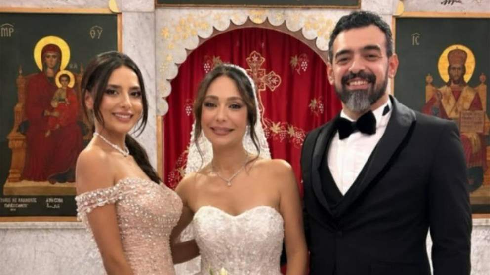 زفاف الممثلة السورية رنا كرم بحضور عدد من النجمات.. ونانسي خوري تهنئها