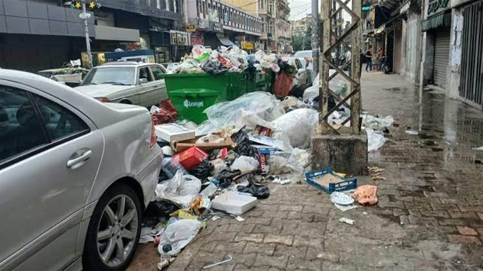 آخر مستجدات أزمة النفايات في طرابلس ينقلها مراسل الجديد