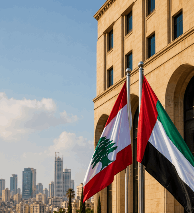 رسالة دعم إماراتية الى لبنان (فيديو)