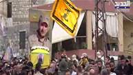 حزب الله يشيع شهداء على طريق القدس 