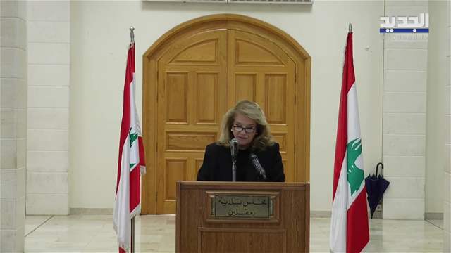 نائب رئيس مؤسسة الوليد للانسانية تدشن محطة ضخّ المياه بالطاقة الشمسية في الشوف