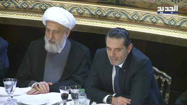 إفطار دار الفتوى يجمع الرؤساء الثلاثة وأقطاب السياسة اللبنانية