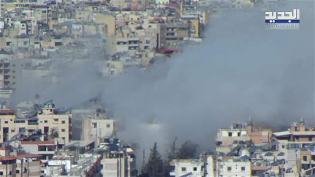 غارات عنيفة استهدفت الضاحية الجنوبية